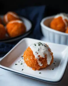 Halloween Buffalo Chicken Bombs