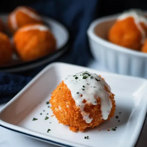 Halloween Buffalo Chicken Bombs