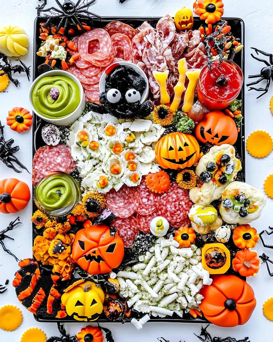 Halloween Charcuterie Board