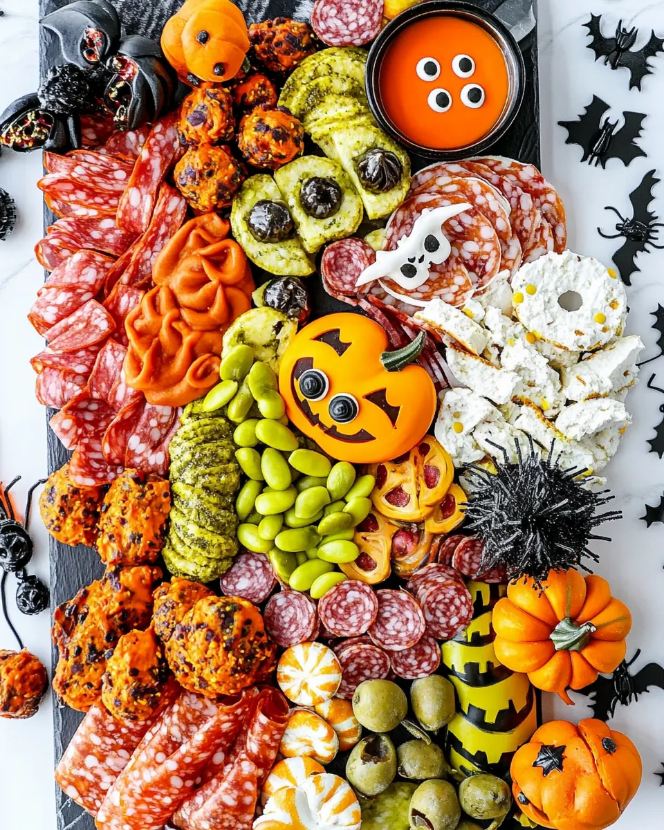 Halloween Charcuterie Board