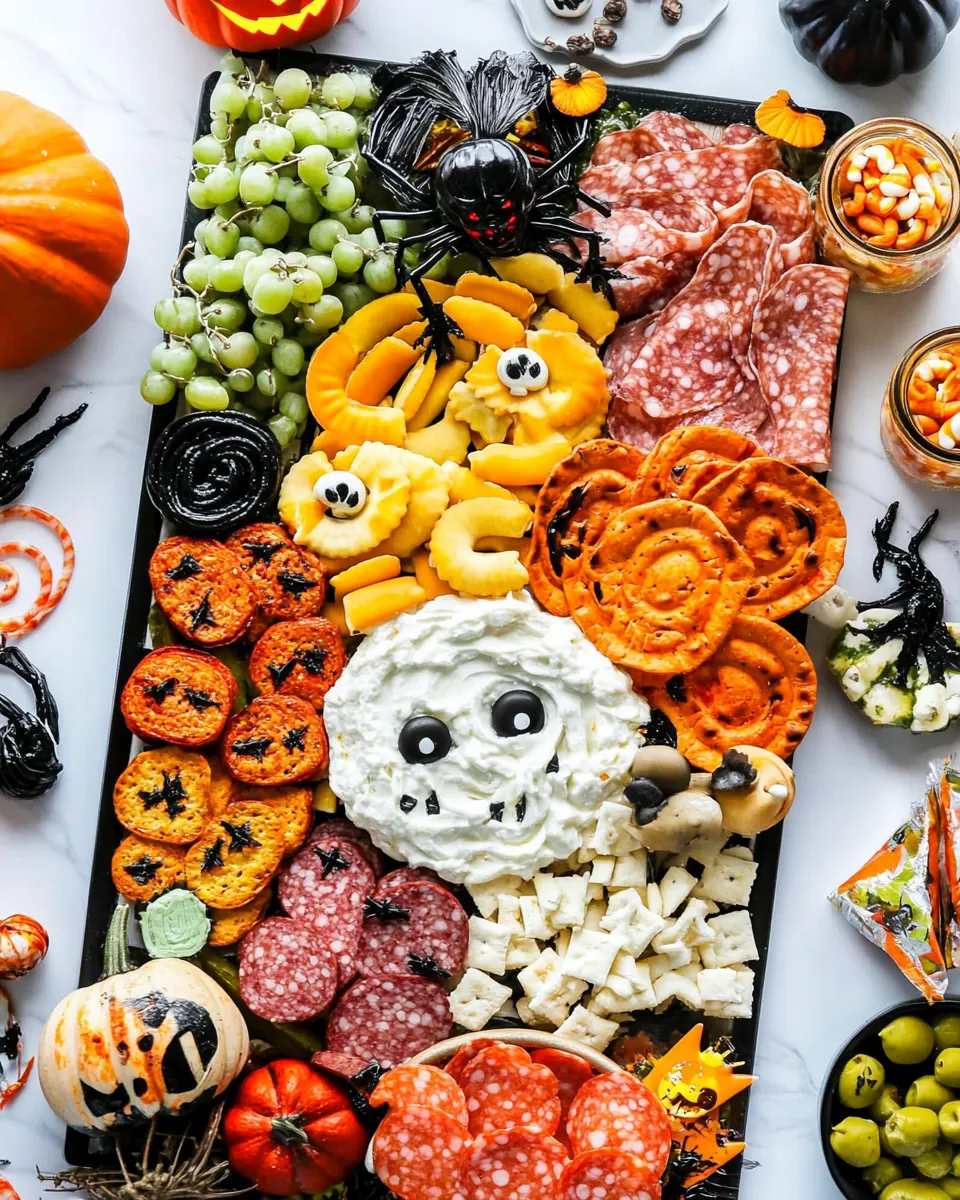 Halloween Charcuterie Board