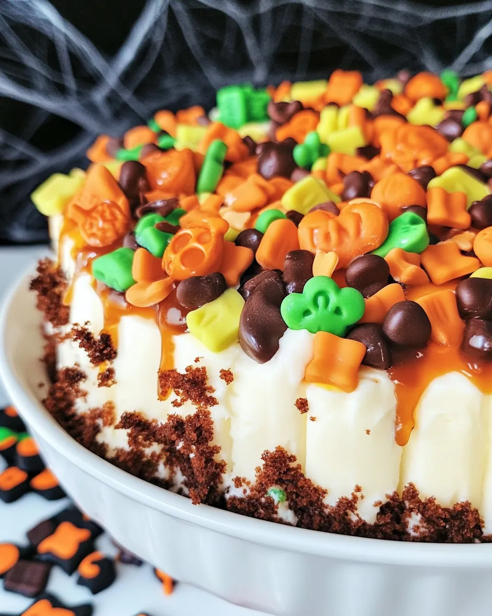 Halloween Poke Cake