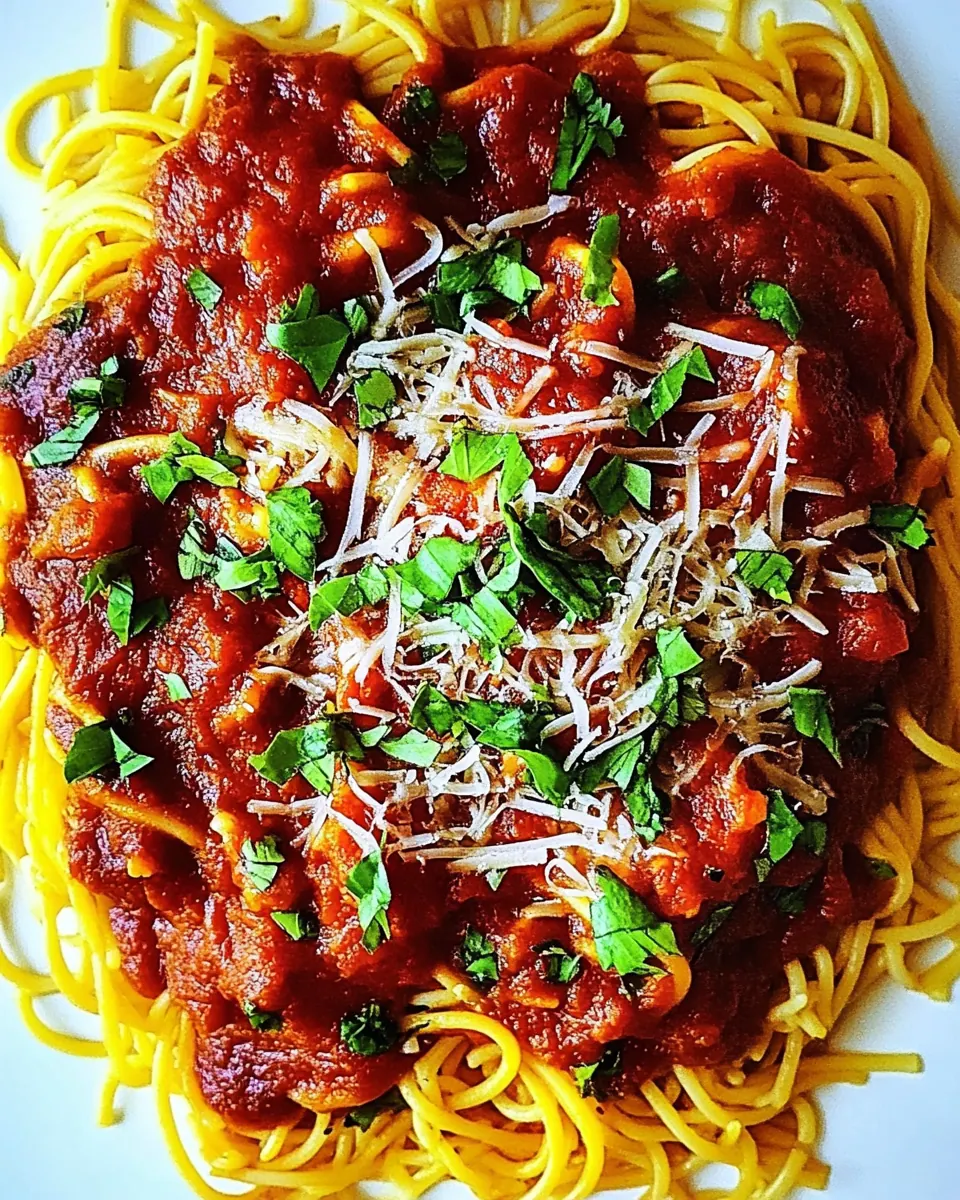 Halloween Spaghetti
