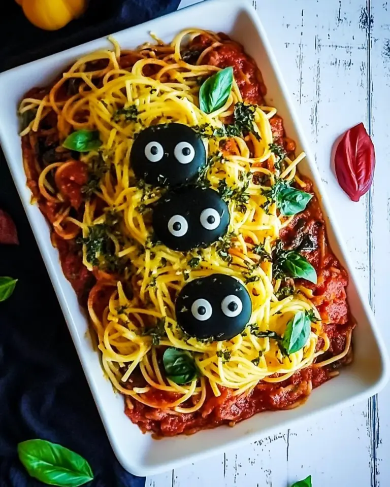 Halloween Spaghetti