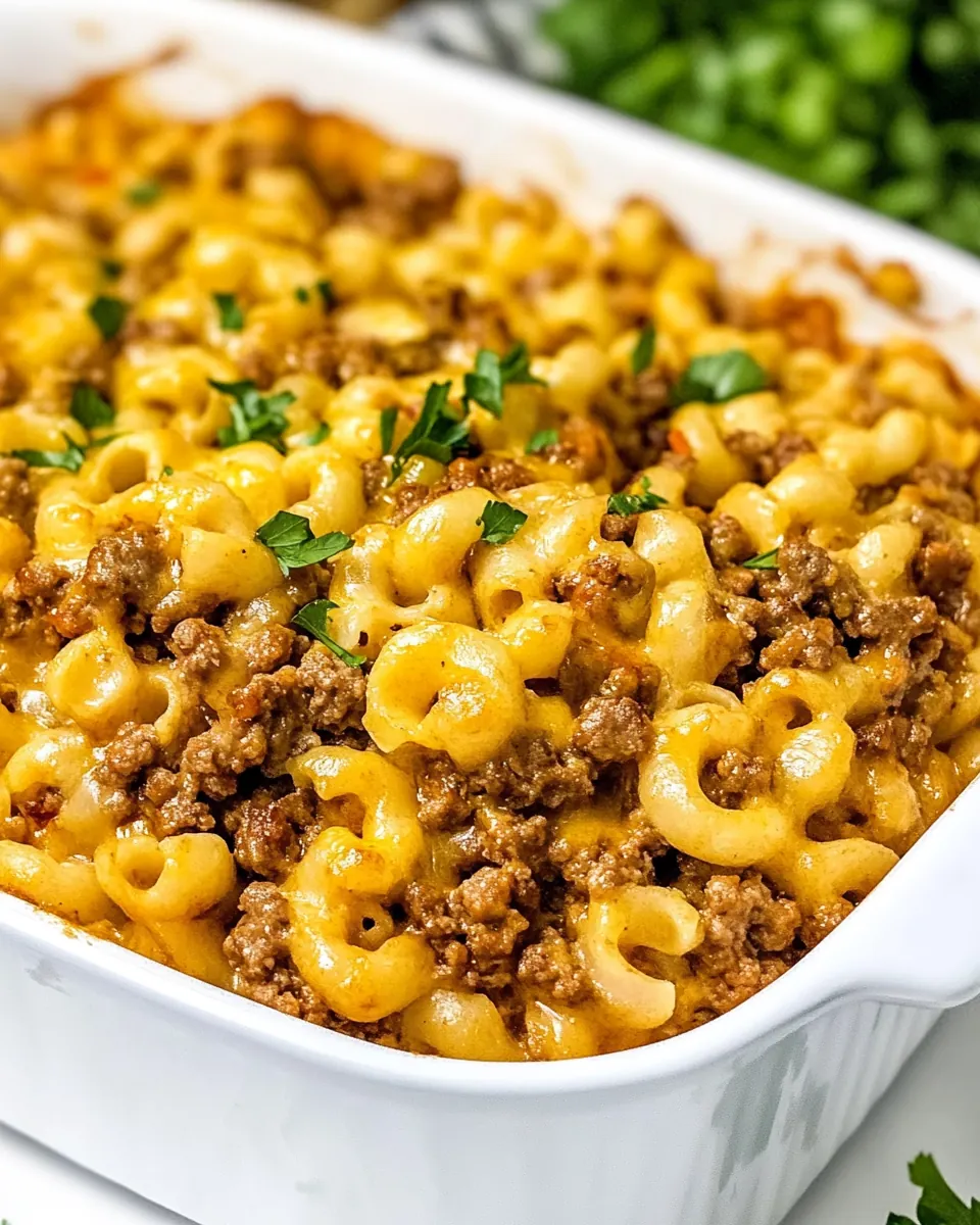 Hamburger Casserole