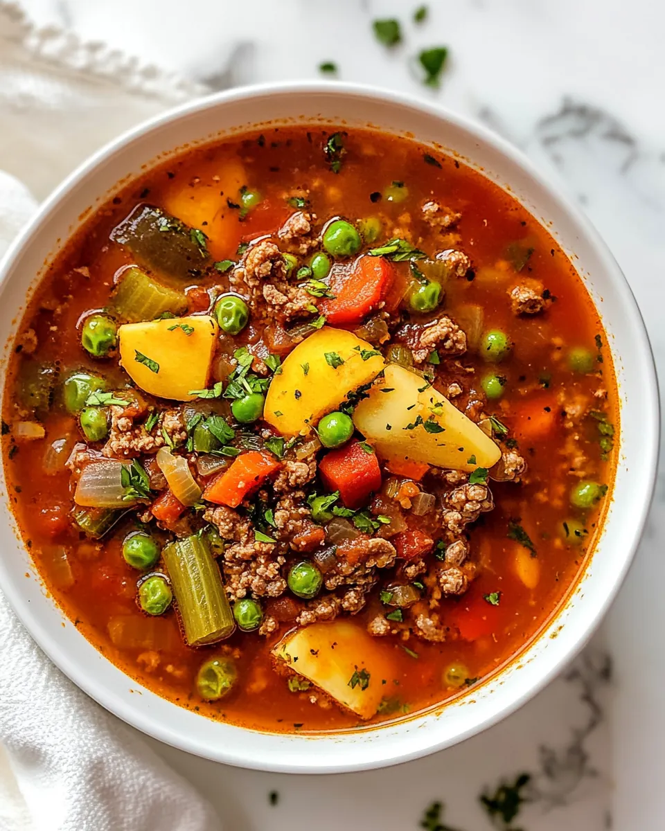 Hamburger Soup
