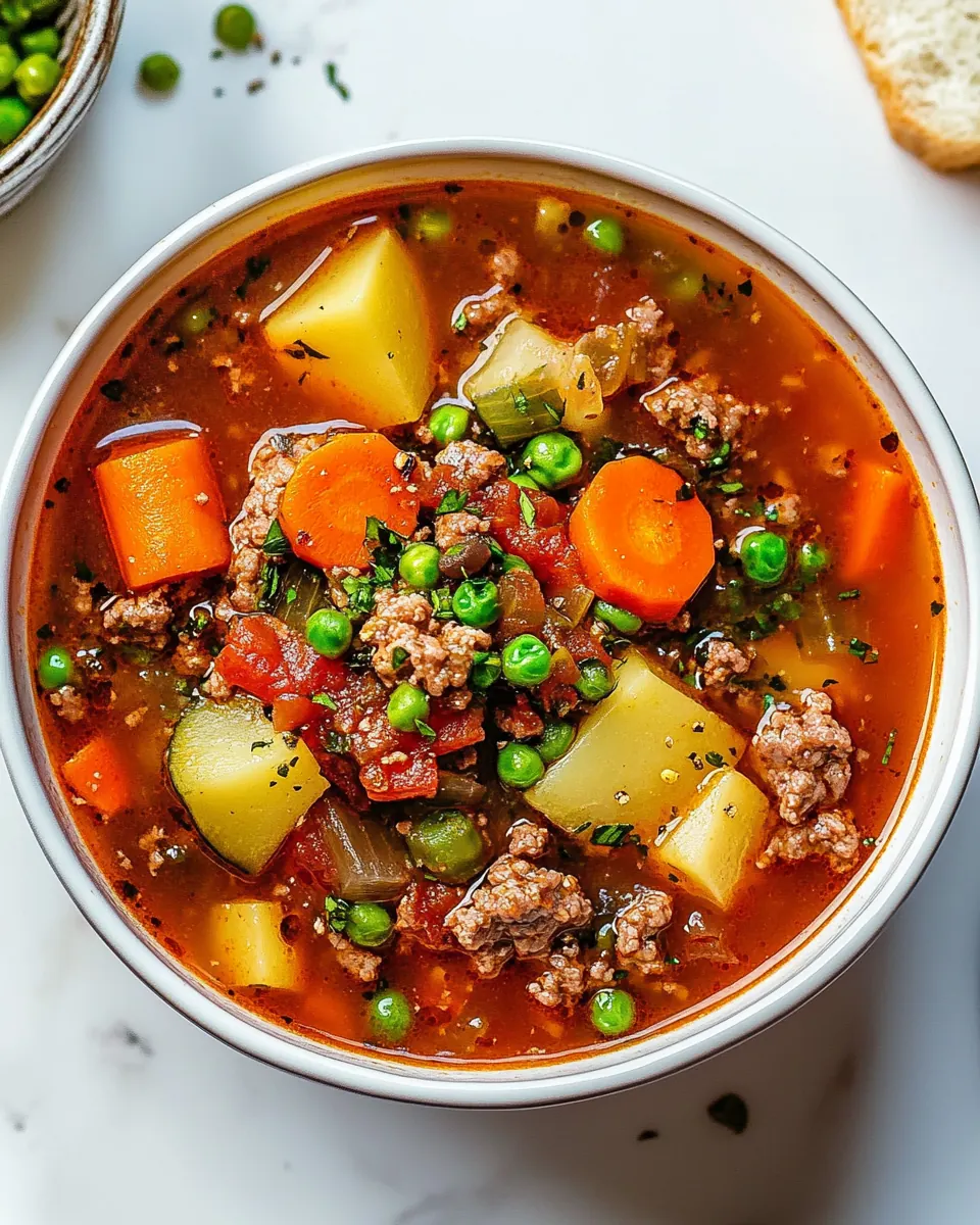 Hamburger Soup