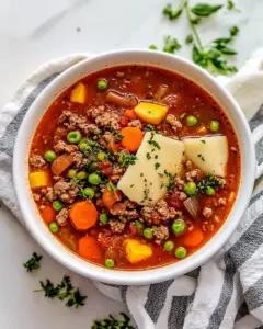 Hamburger Soup