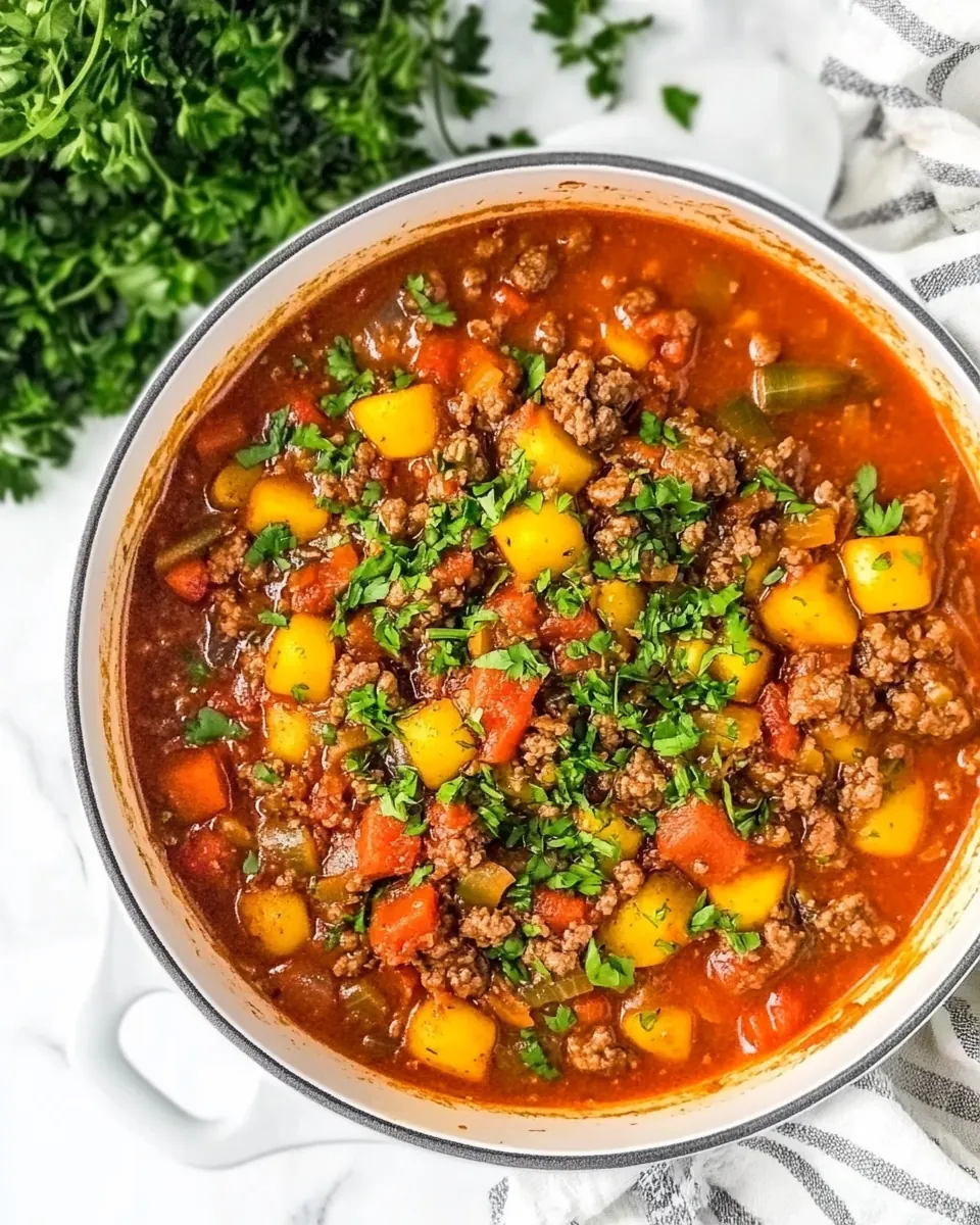 Hamburger Stew