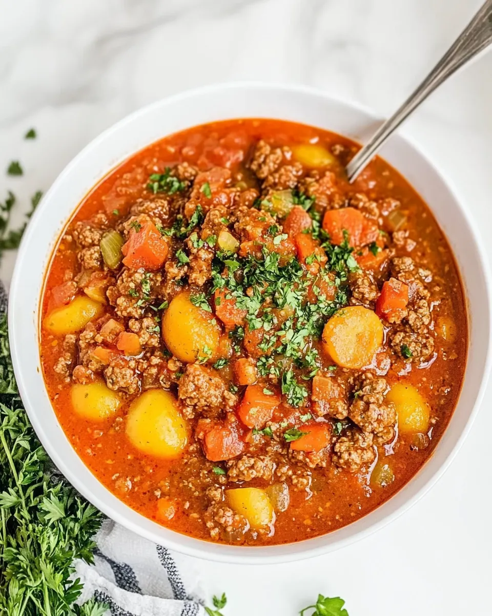 Hamburger Stew