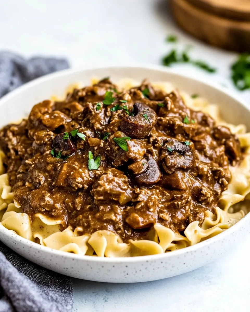 Hamburger Stroganoff