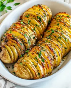 Hasselback Potatoes