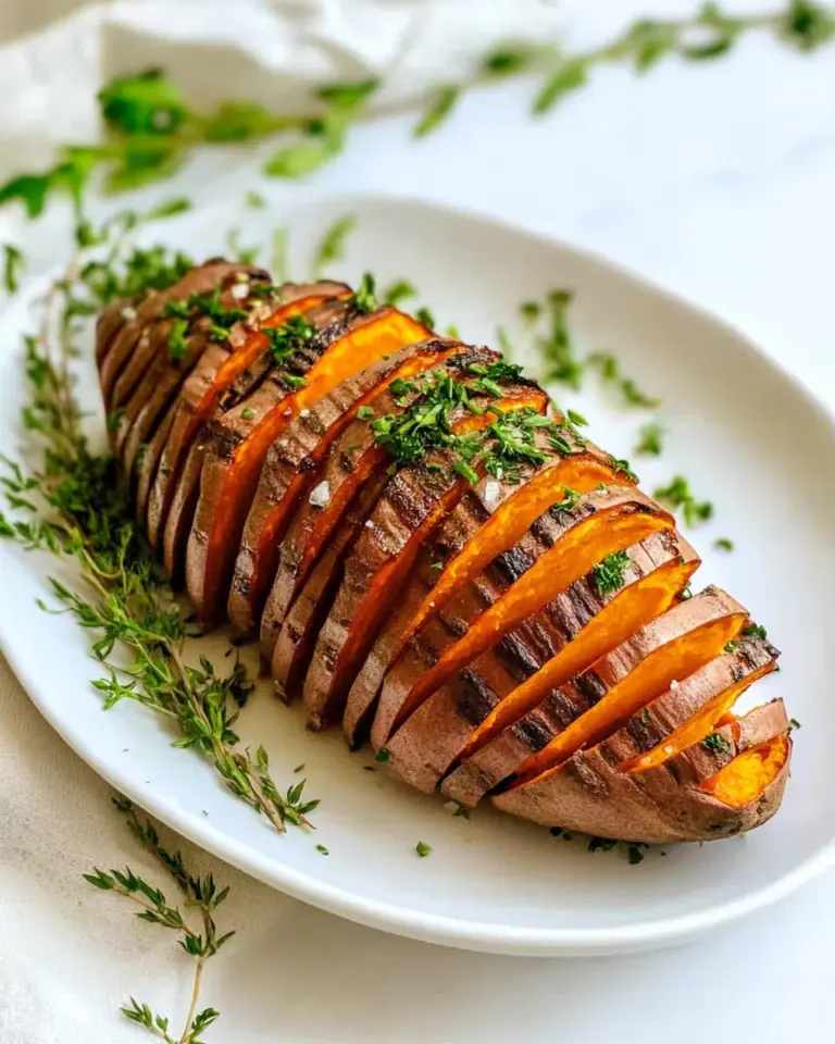 Hasselback Sweet Potatoes