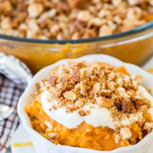 Have it Both Ways Sweet Potato Casserole