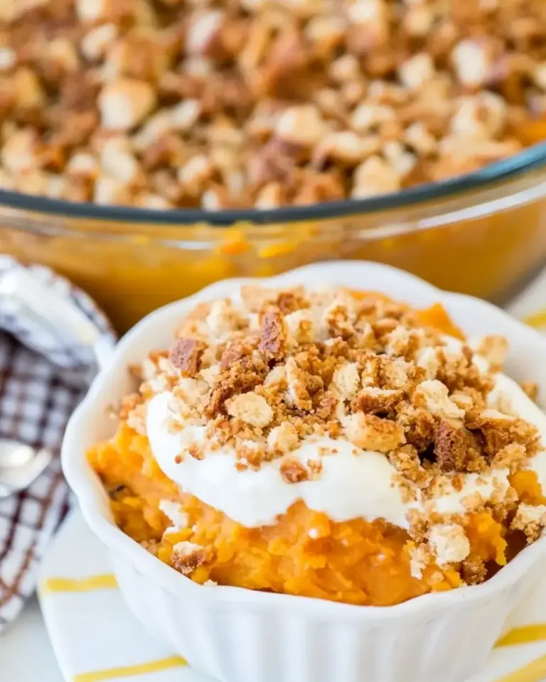 Have it Both Ways Sweet Potato Casserole
