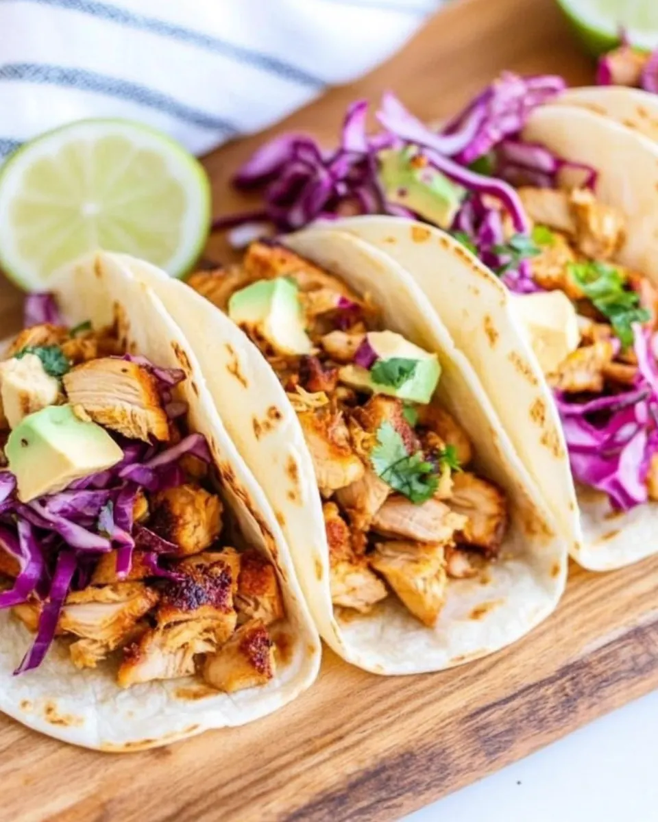 Hawaiian Chicken Tacos