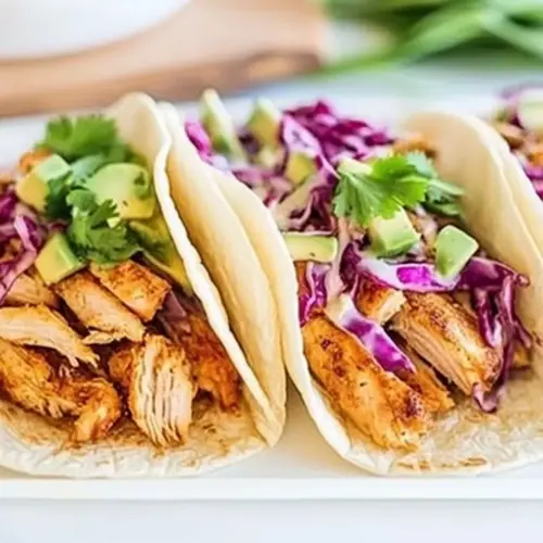 Hawaiian Chicken Tacos