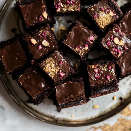Healthier Buckeye Brownies