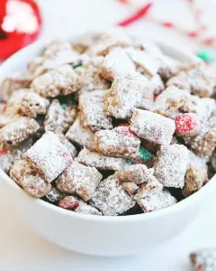 Healthier Holiday Puppy Chow