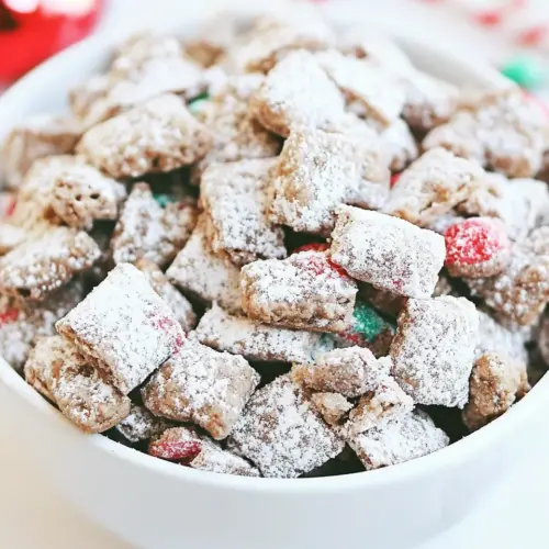 Healthier Holiday Puppy Chow