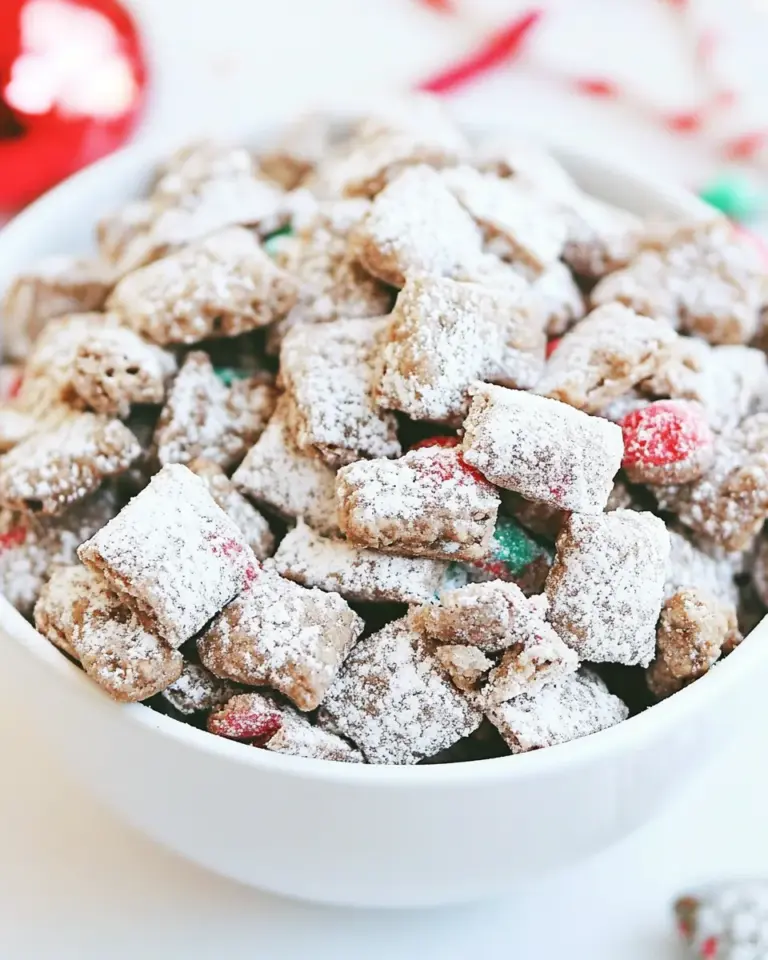 Healthier Holiday Puppy Chow