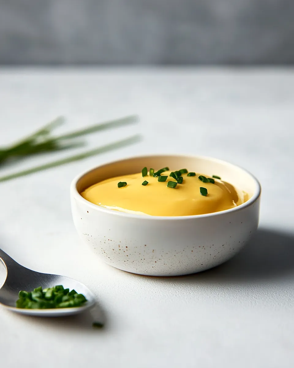 Healthier Hollandaise Sauce