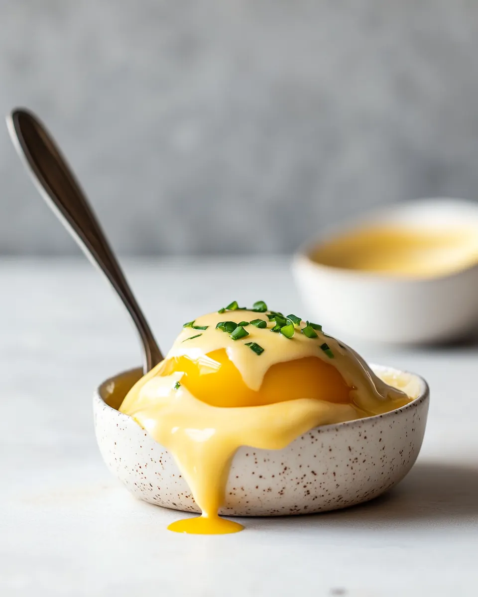 Healthier Hollandaise Sauce