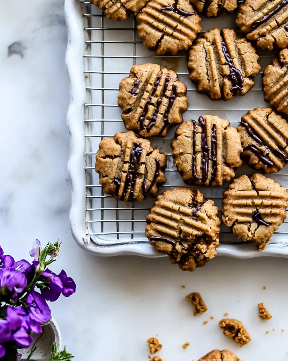 Healthier Homemade Nutter Butter Cookies