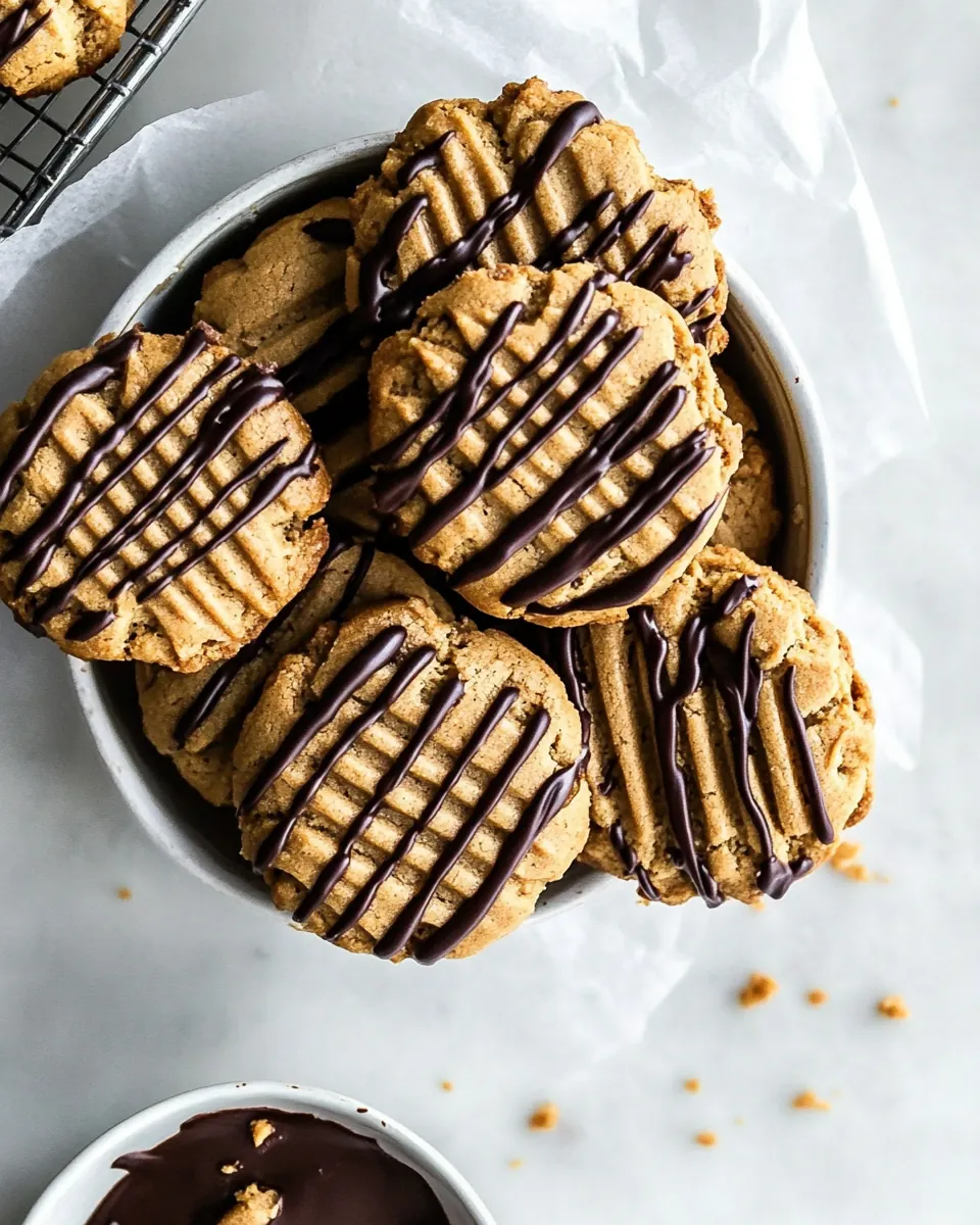Healthier Homemade Nutter Butter Cookies