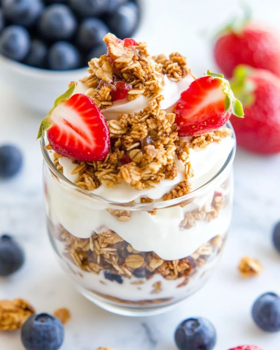 Healthy Breakfast Parfait Recipe