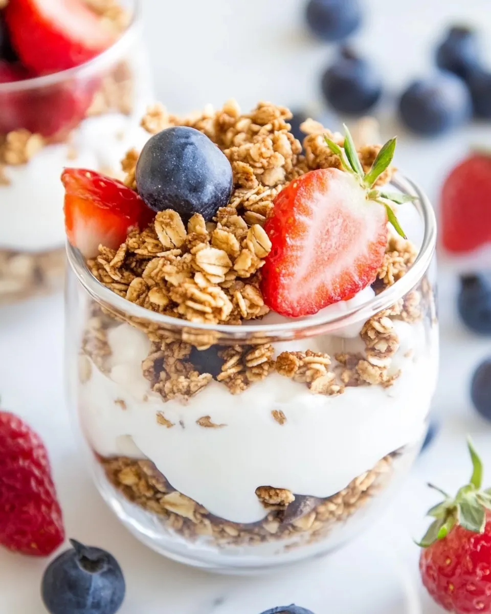 Healthy Breakfast Parfait Recipe