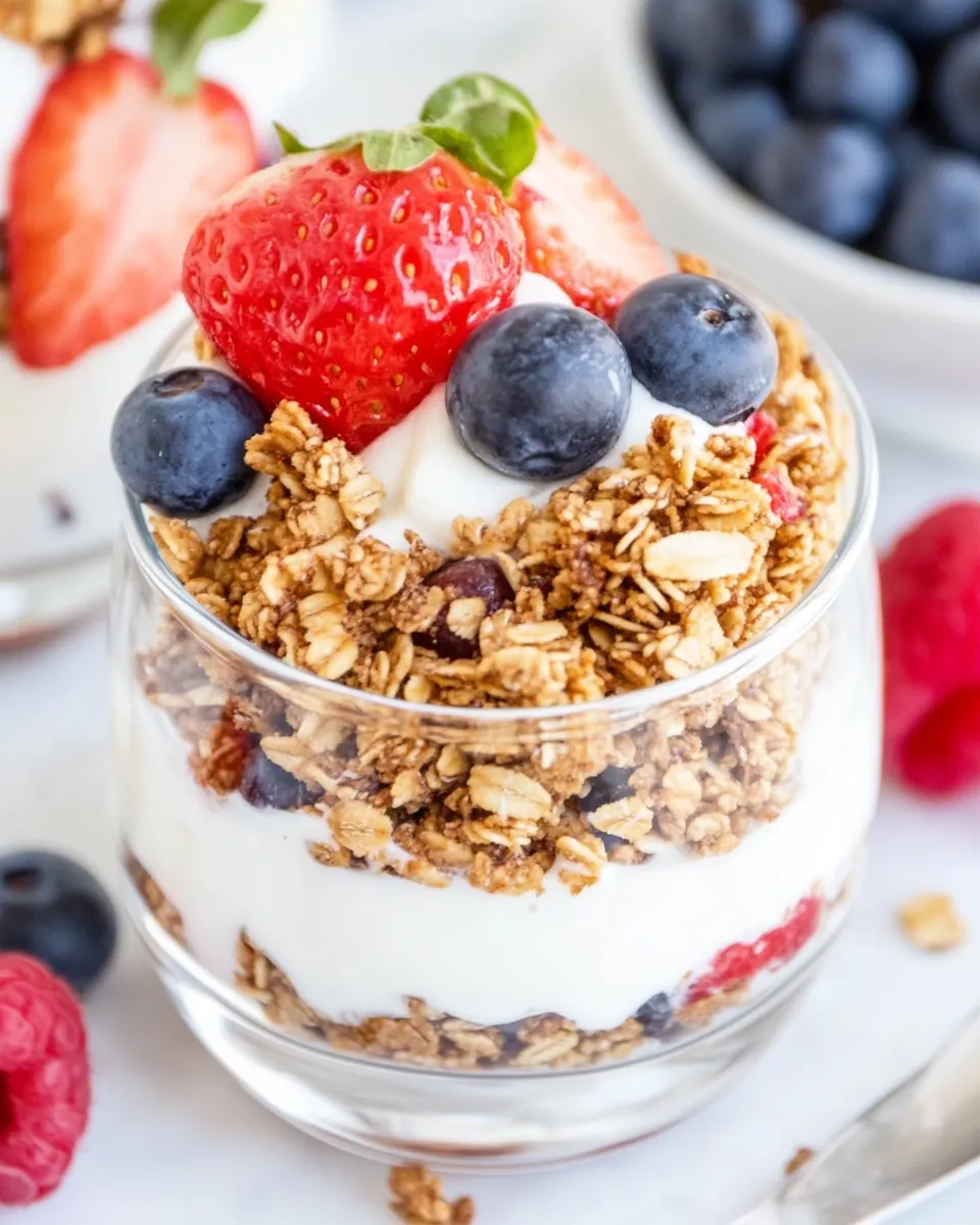 Healthy Breakfast Parfait Recipe
