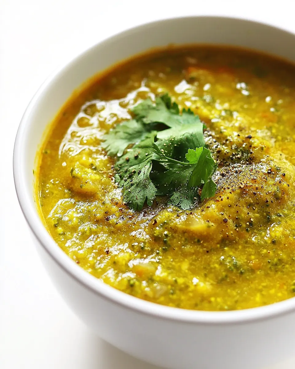 Healthy Broccoli Soup