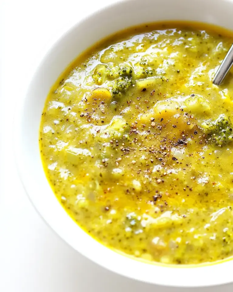 Healthy Broccoli Soup