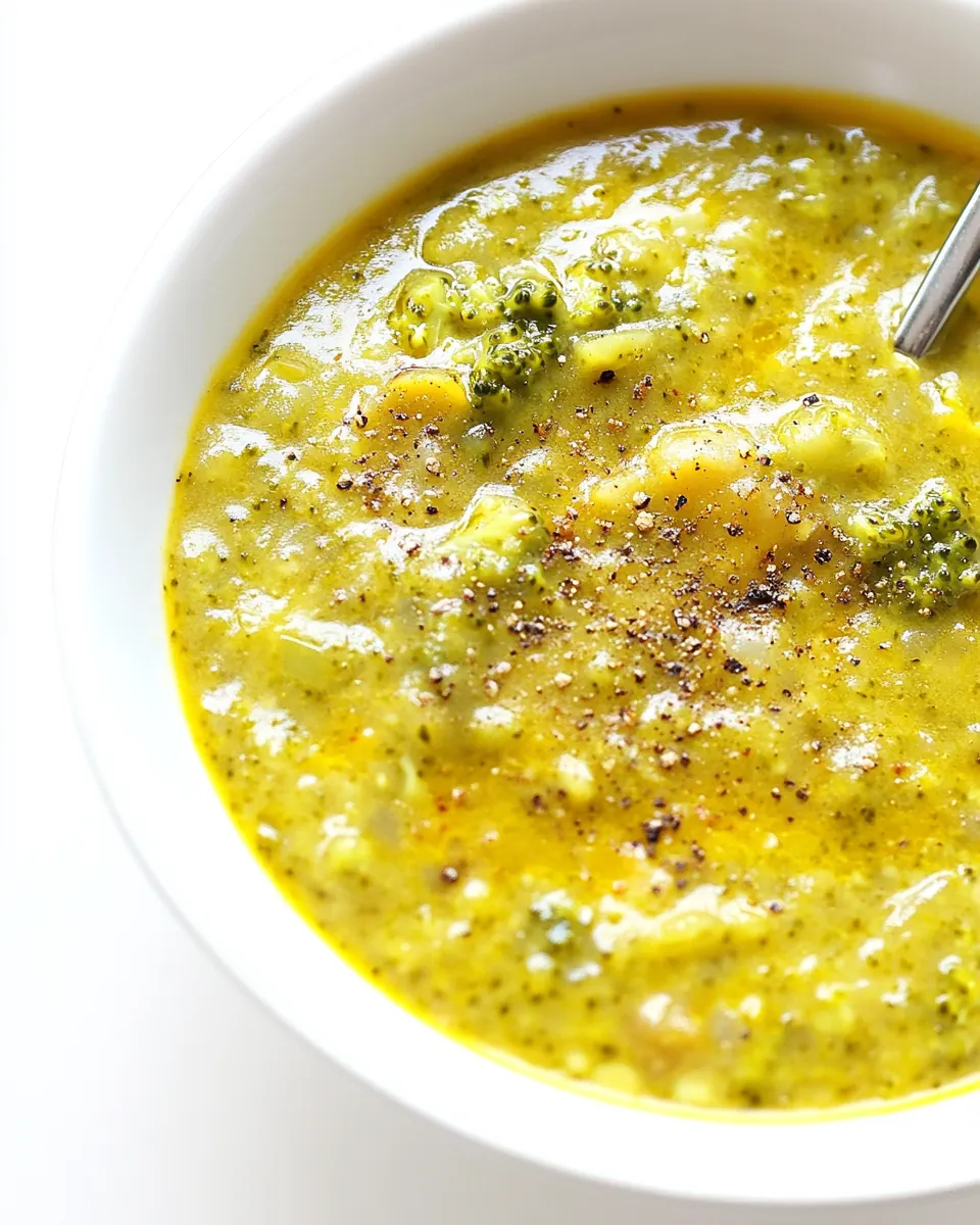 Healthy Broccoli Soup