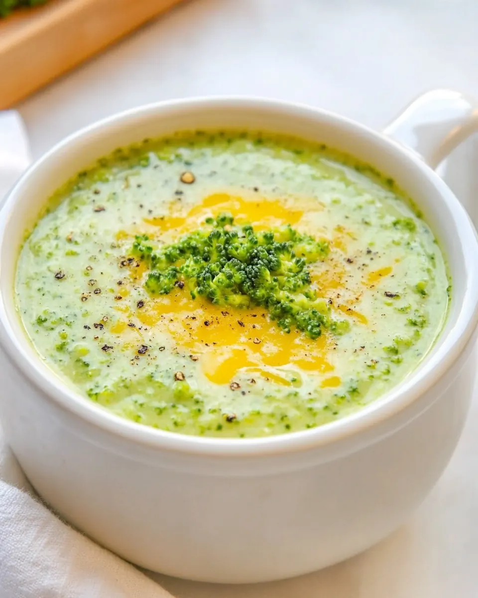 Healthy Broccoli and Potato Soup