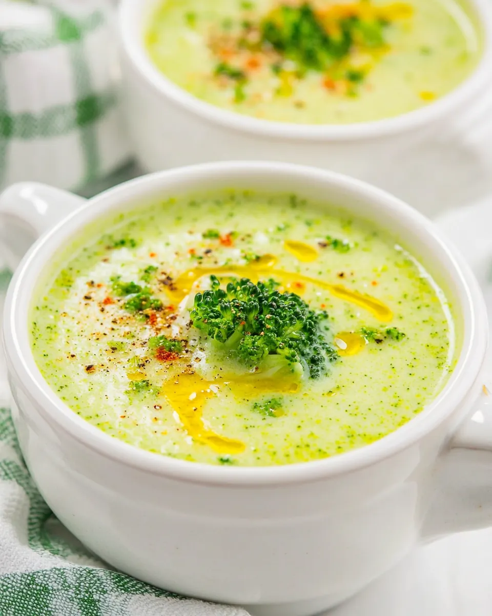 Healthy Broccoli and Potato Soup