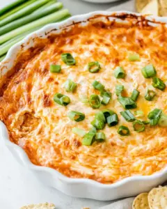 Healthy Buffalo Chicken Dip