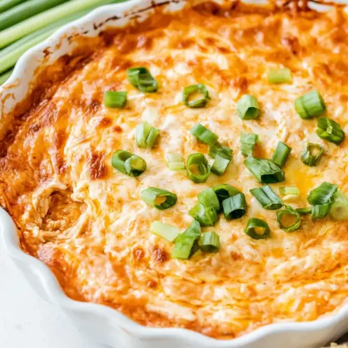 Healthy Buffalo Chicken Dip
