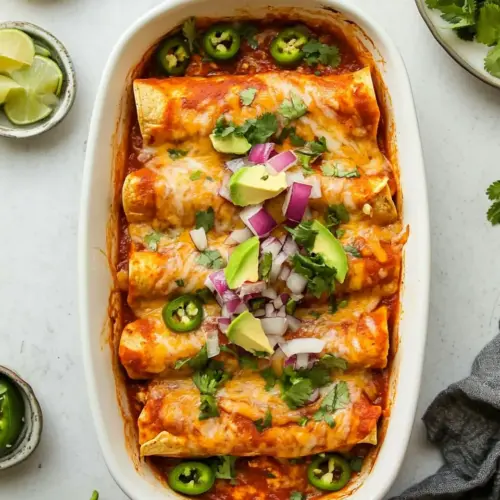 Healthy Chicken Enchilada Recipe
