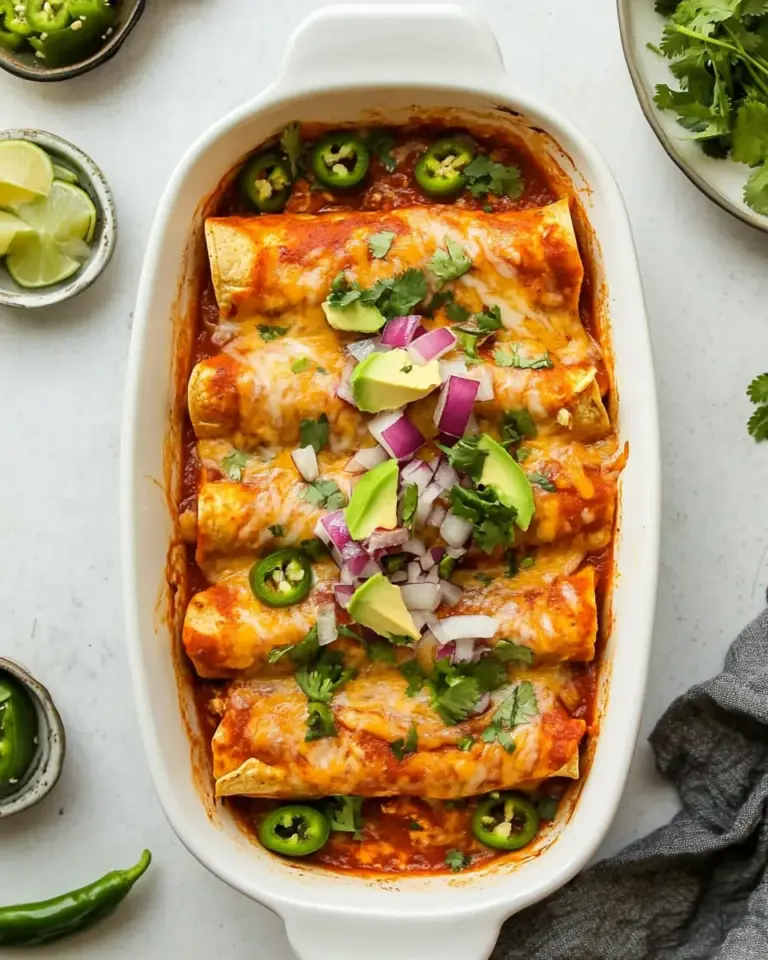 Healthy Chicken Enchilada Recipe