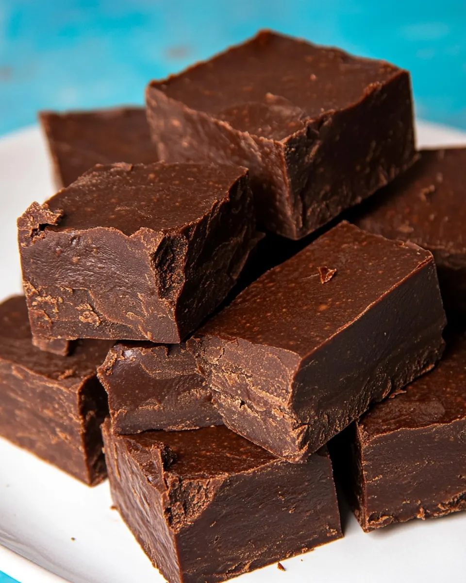 Healthy Chocolate Fudge