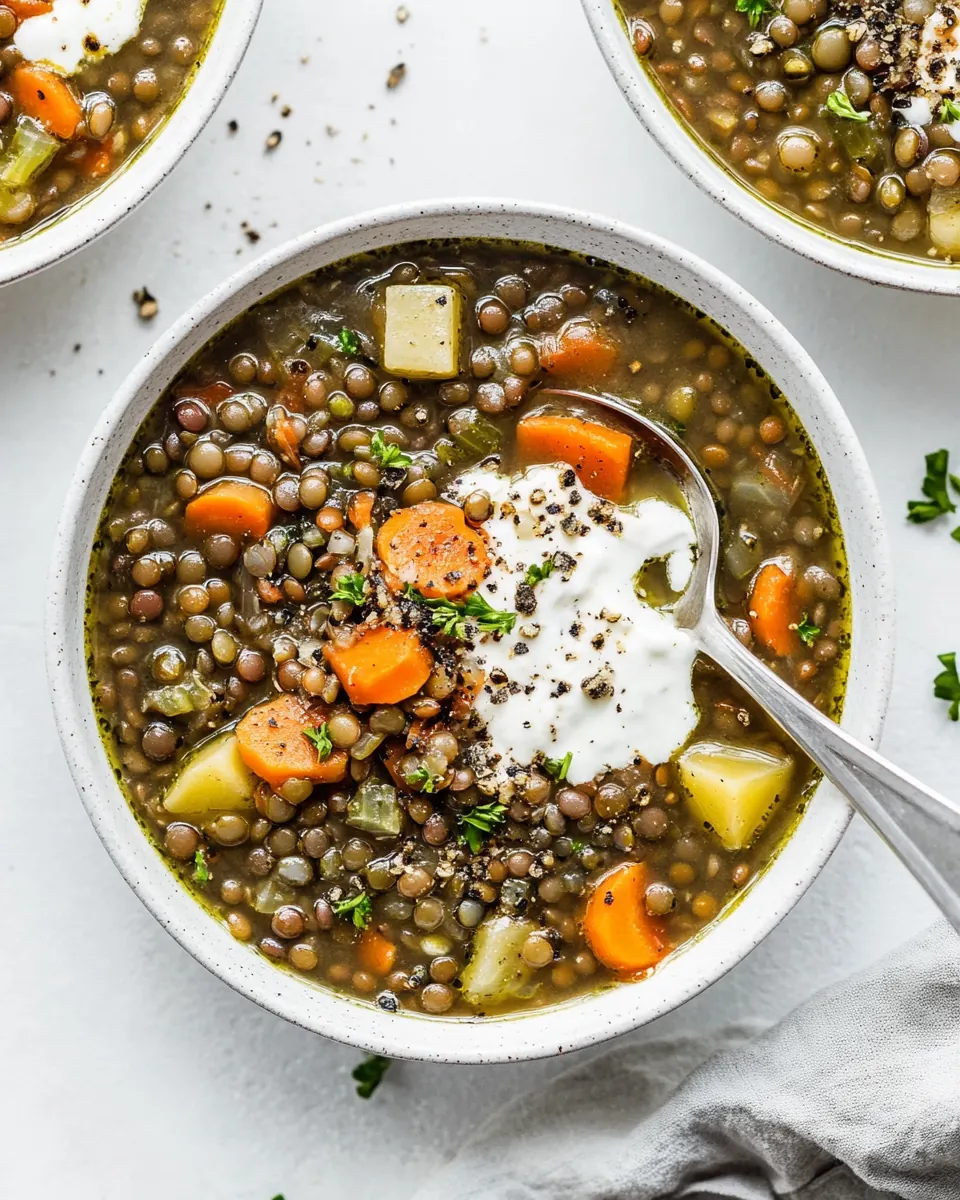Healthy French Lentil Soup