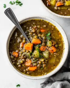 Healthy French Lentil Soup