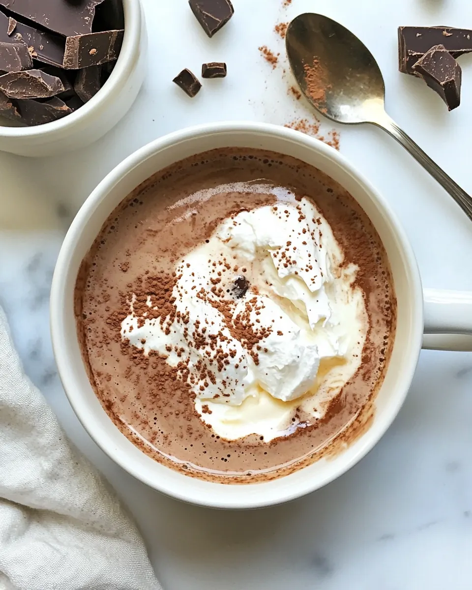 Healthy Hot Chocolate