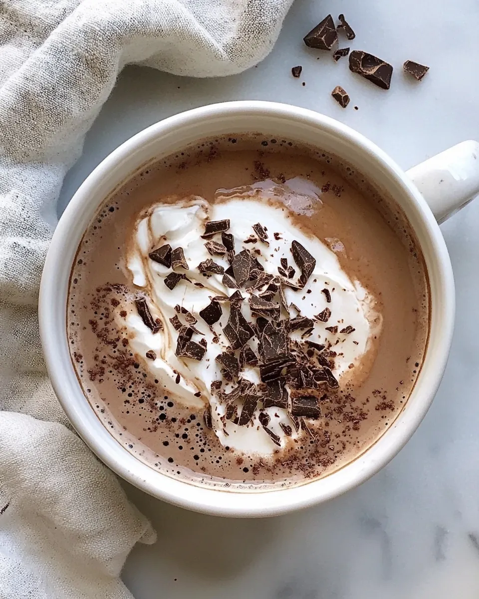 Healthy Hot Chocolate