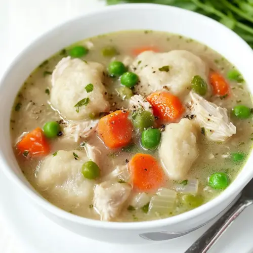 Healthy Irish Chicken and Dumpling Soup
