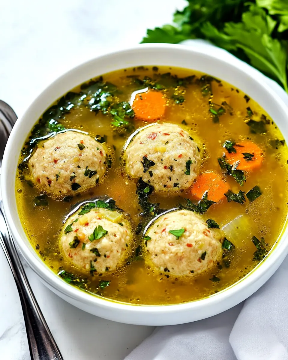 Healthy Italian Wedding Soup