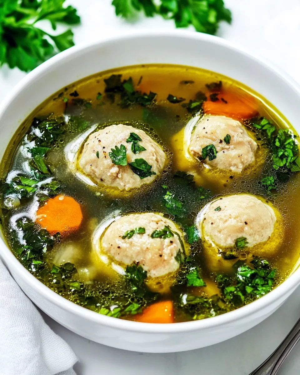 Healthy Italian Wedding Soup