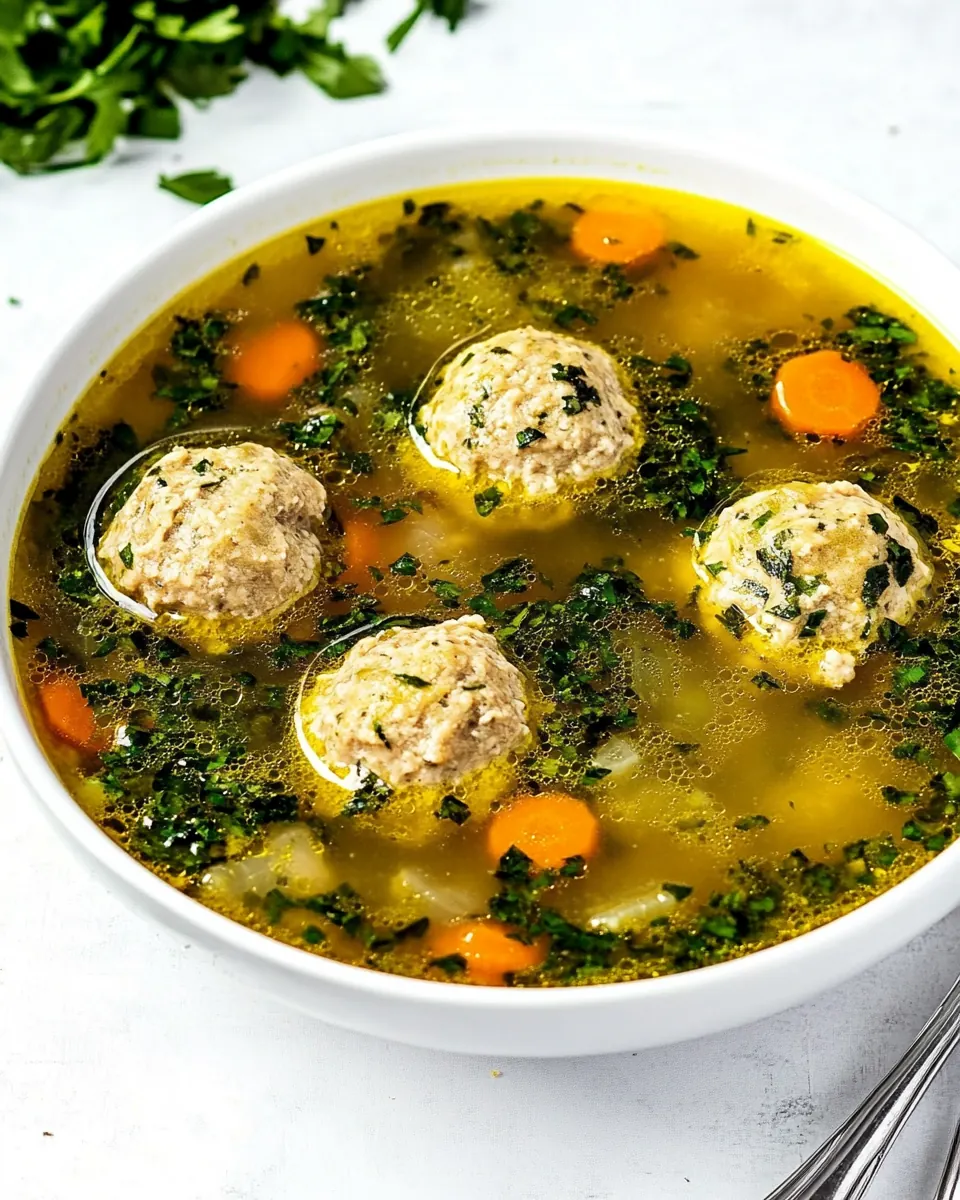 Healthy Italian Wedding Soup